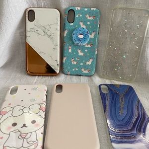 Assorted cases lot for iPhone XR & XS Max
